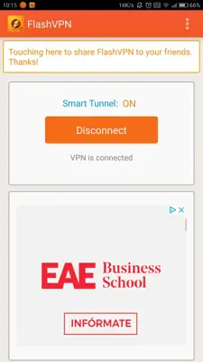 FlashVPN android App screenshot 5